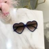 Ulzzang Nhật Bản mềm mại yêu em gái kính hồng Hàn Quốc kính mắt anna Kính râm