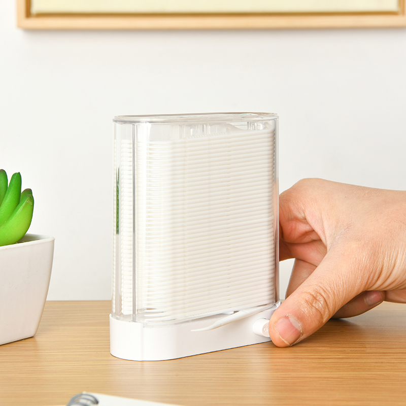 Japan pressed tooth box household high-end automatic pop-up of living room floss bar collection box Portable tooth tooth