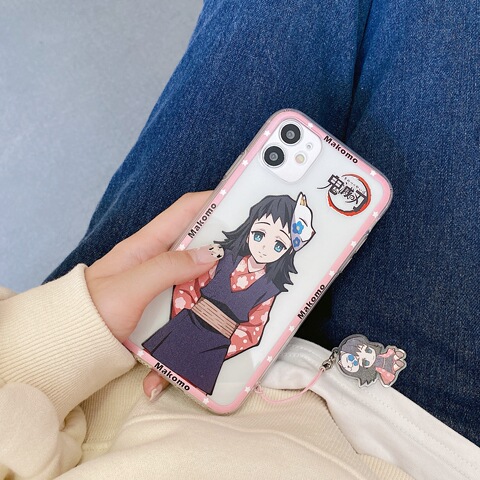 Style 1 — Girls Demon Slayer Sabito Makomo iPhone Case