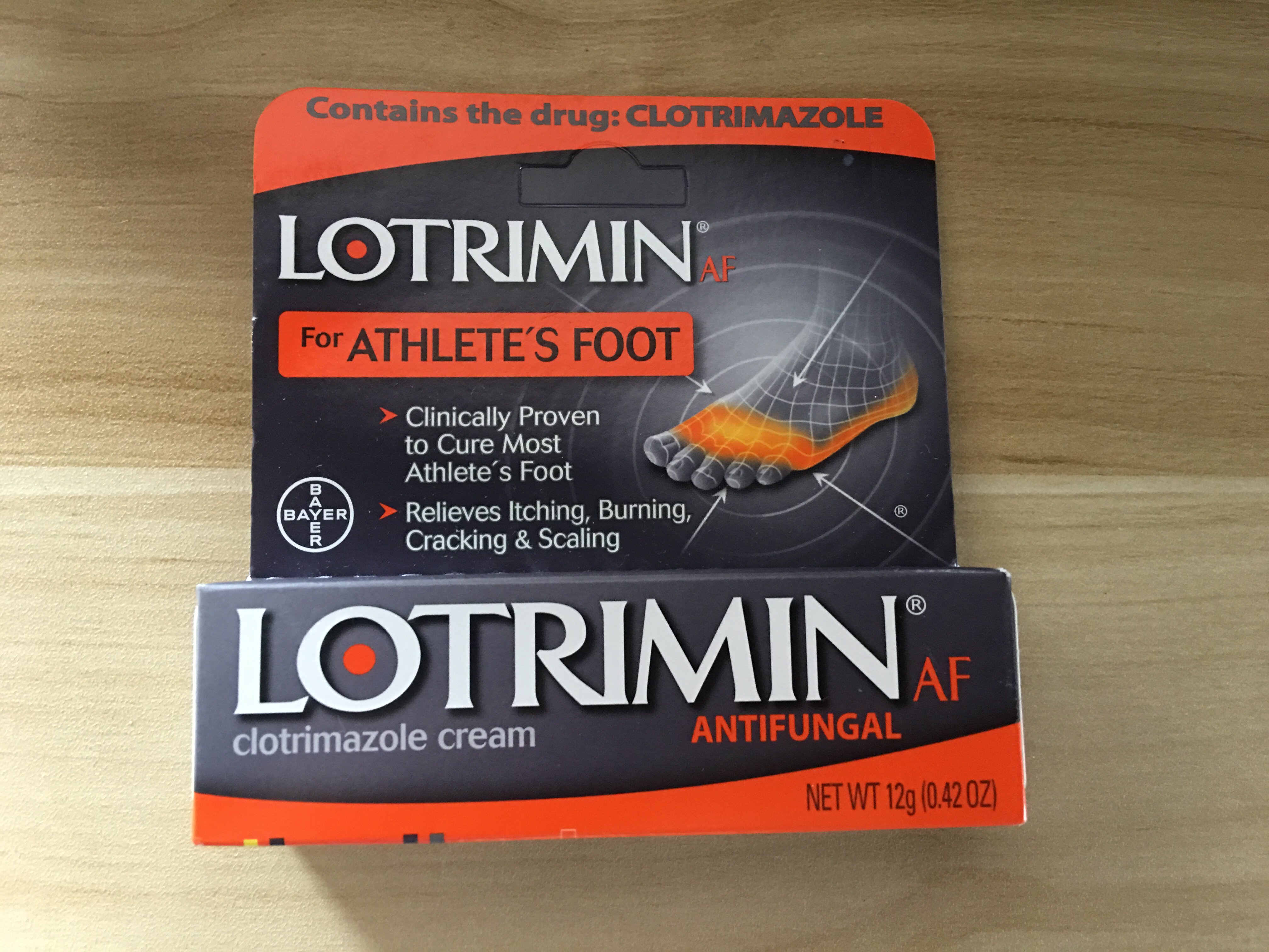 Lotrimin Athletes AF Antifungal foot Cream (12g) - Lotrimin Athletes AF Antifungal foot Cream (12g) - Lotrimin Athletes AF Antifungal foot Cream (12g)