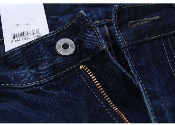 Apple jeans nam đích thực mùa xuân và mùa hè mỏng cổ điển cotton trung niên cao eo thẳng lỏng trung niên cha