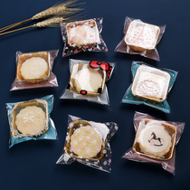 Mini bag candy biscuit handmade soap packaging bag small transparent ziplock bag Lace cartoon bow bag