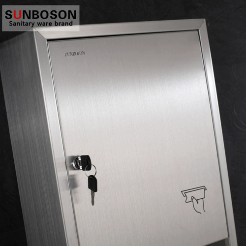 За зеркалом 304 нержавеющая сталь Скрытая скрытая темно -загруженная встроенная бумажная ящика ящика ящика -ящик для картонной бумаги с коробкой с картонной бумагой