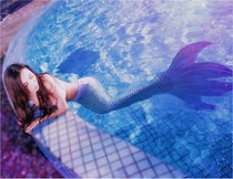 Net Red adult Mermaid swimsuit Man fish tail costume pearl shell bikini split swimsuit gathered thin