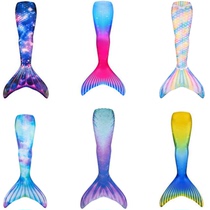 Foreign trade Mermaid swimsuit children mermaid tail swimsuit mermaid costume Christmas cos gift parent-child costume