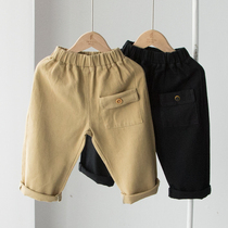 Boys pants autumn children Spring and Autumn leisure children handsome autumn Korean boy loose baby trousers tide