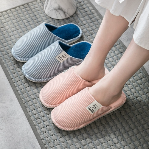 Зимние нескользящие удерживающие тепло милые тапочки подходит для мужчин и женщин для беременных, 2020, для влюбленных, в корейском стиле