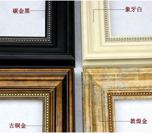 Американское зеркало в ванной комнате висящая стена ретро -старый европейский стиль в ванной комнате