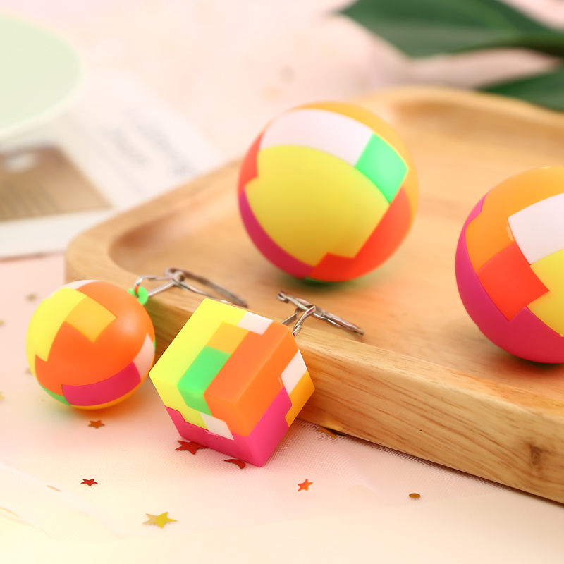 Người hâm mộ lắp ráp sáng tạo, câu đố trí tuệ của con bạn, khối xây dựng chính tả, cậu bé đồ chơi, lắp ráp cổ điển hoài cổ, quả bóng ma thuật - Đồ chơi IQ đồ chơi minecraft