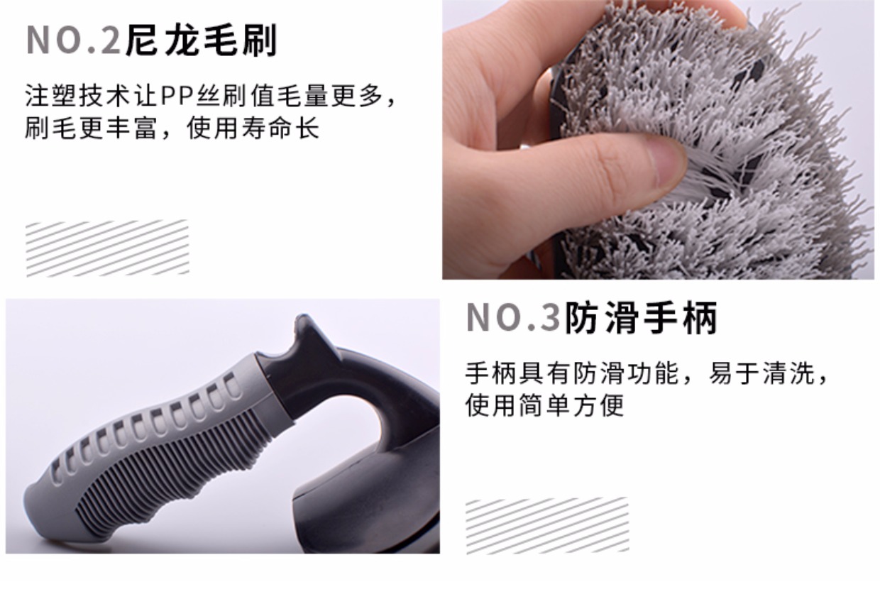 Bàn chải xe ô tô lốp xe bàn chải bánh xe bàn chải làm sạch cung cấp công cụ thép vòng công cụ rửa xe chổi vệ sinh xe ô tô