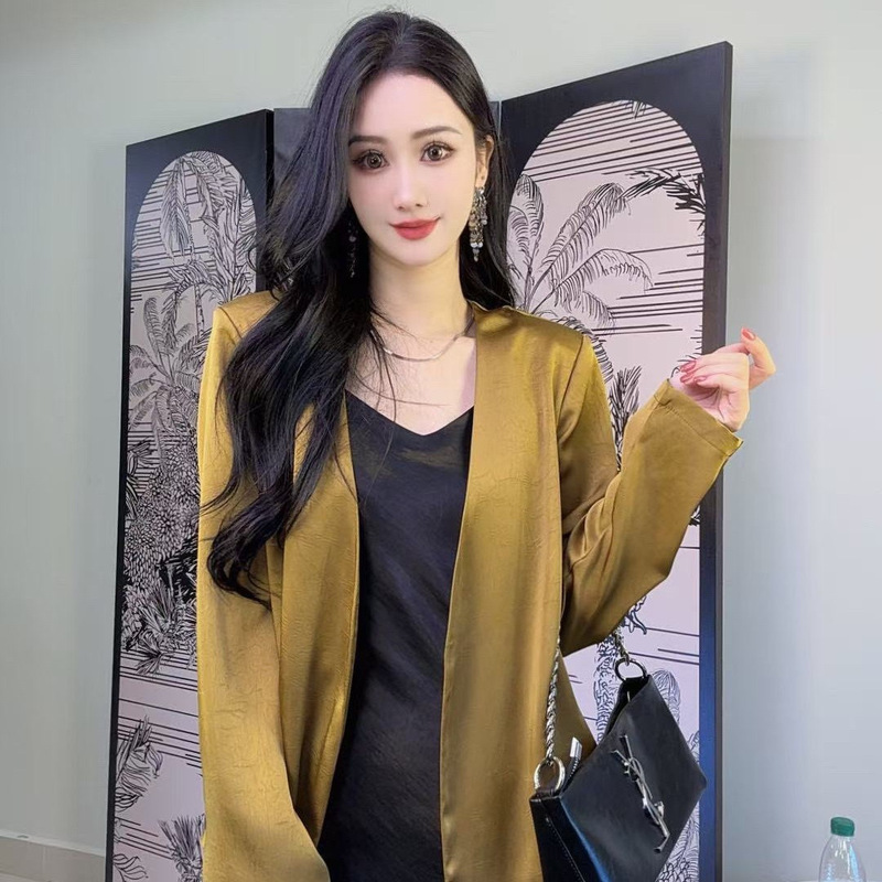 New Style Suits for Summer and Spring 2026, Small Size Suits, New Chinese Style Popular Short Jackets, Elegant Design Tops, High-End