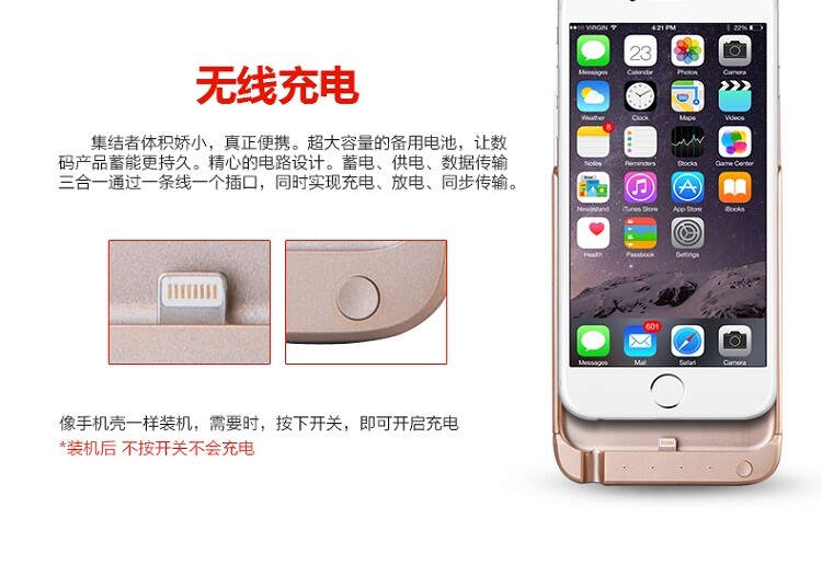 chargeur AUKEY pour téléphones APPLE APPLE IPHONE6 - Ref 1292104 Image 17