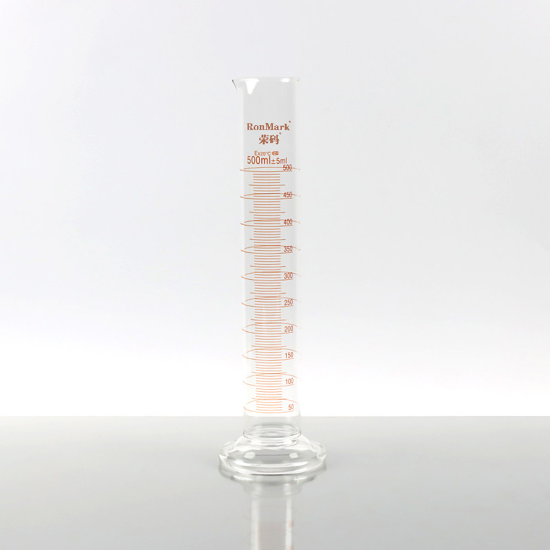 [USD 8.94] Glass measuring tube 500ML measuring tube scale glass