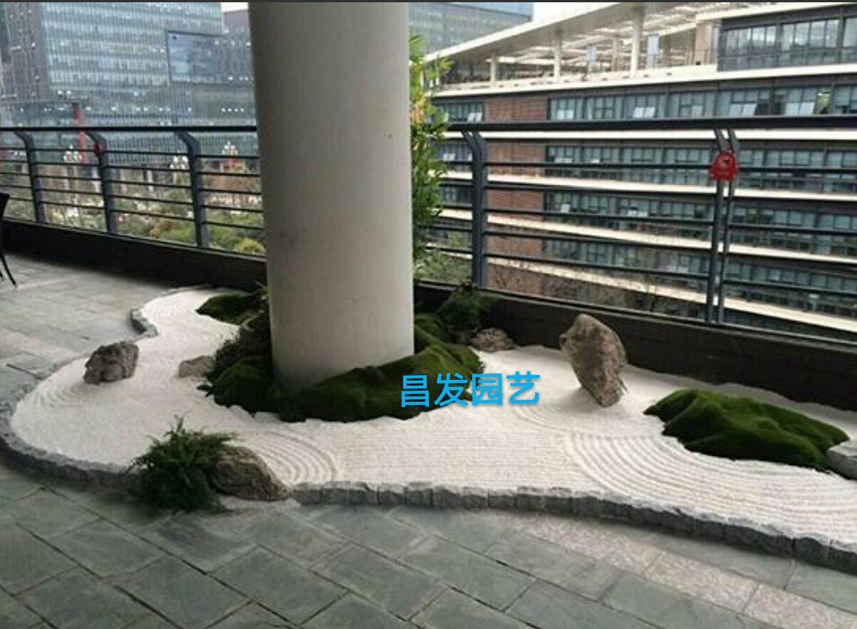 Natural white small pebble Day style withered landscape courtyard Paved Landscape Decoration Washed Pebble Dry Landscape Paving Stones