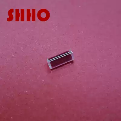 110-degree glass columnar uniform one-word line lens laser module line measuring instrument emission focusing collimating lens