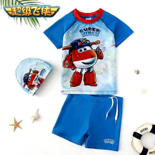 Детский купальник, раздельный быстросохнущий комплект, защита от солнца, подходит для подростков