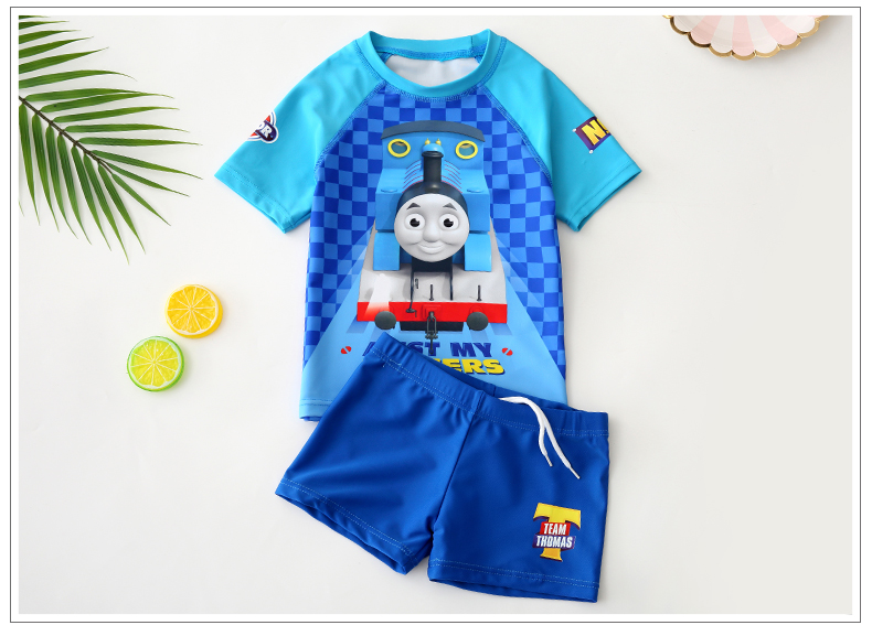 Thomas Children Áo tắm cho bé trai Bộ đồ bơi bé trai Bộ đồ bơi cho bé trai do boi cho be