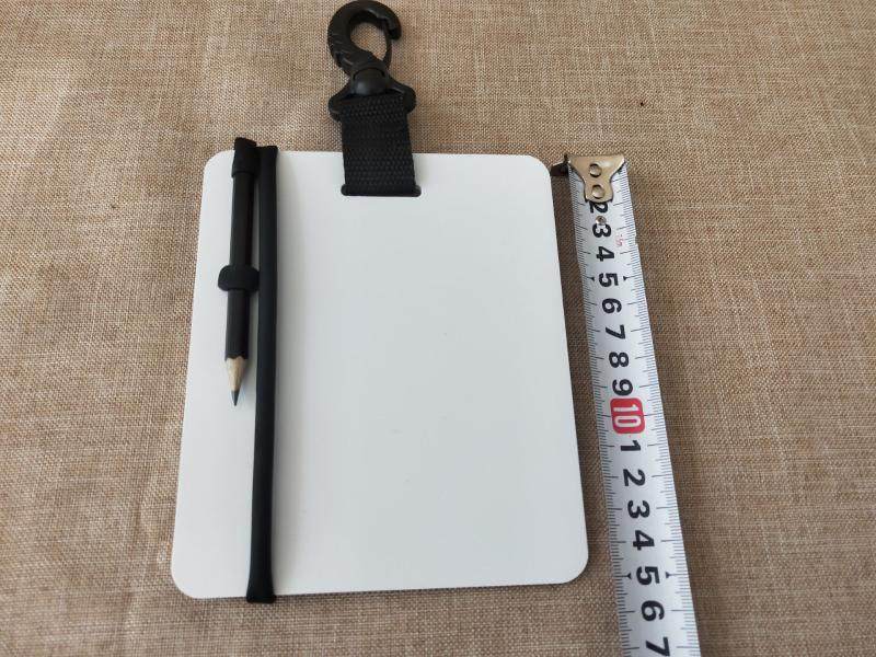Dive Writing Board Diving Tablet Underwater Writing Board Notebook Underwater Record Board Diving Notepad