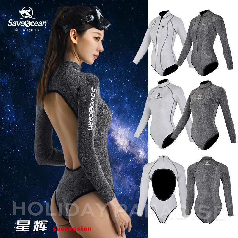 Bestdive Saveocean Star Series Bikini Wetsuit Free Diving Mermaid Scuba Diving Suit Bestdive Saveocean Star Series Bikini Wetsuit Free Diving Mermaid Scuba Diving Suit