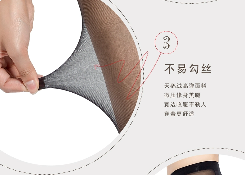 Mùa hè nylon phần mỏng quần lót màu đen thịt xà cạp vớ dùng một lần giá rẻ công việc vớ lụa nhà sản xuất bán buôn - Xà cạp phụ kiện thời trang nữ