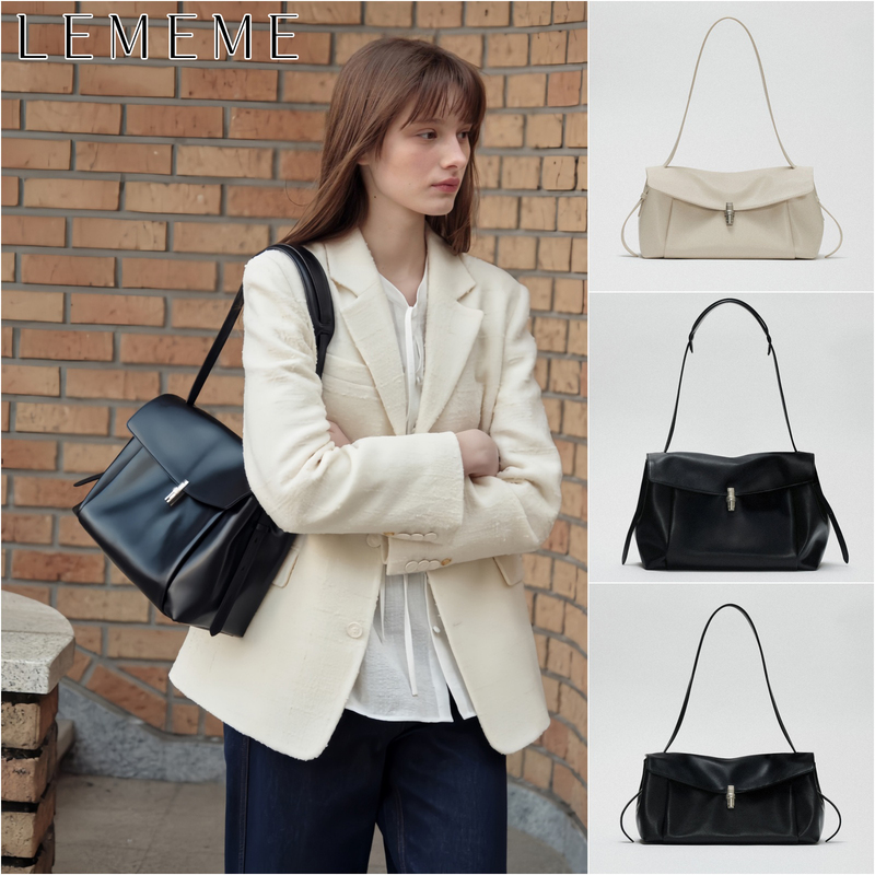 Korean Authentic Lememe26 Designer Brand Sac Grand Amelie Flip Shoulder Bag Tote Bag Korean Authentic Lememe26 Designer Brand Sac Grand Amelie Flip Shoulder Bag Tote Bag