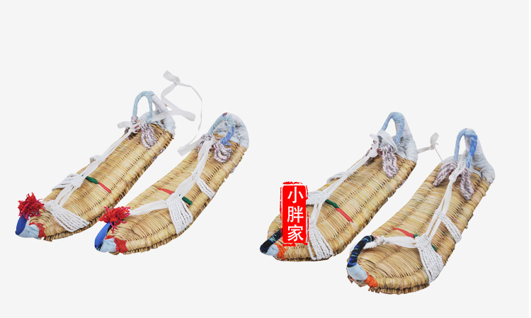 Tinh khiết đan tay đỏ quân đội nam và nữ cá tính retro tie linen giày rơm dép đạo diễn sân khấu giày nam công sở