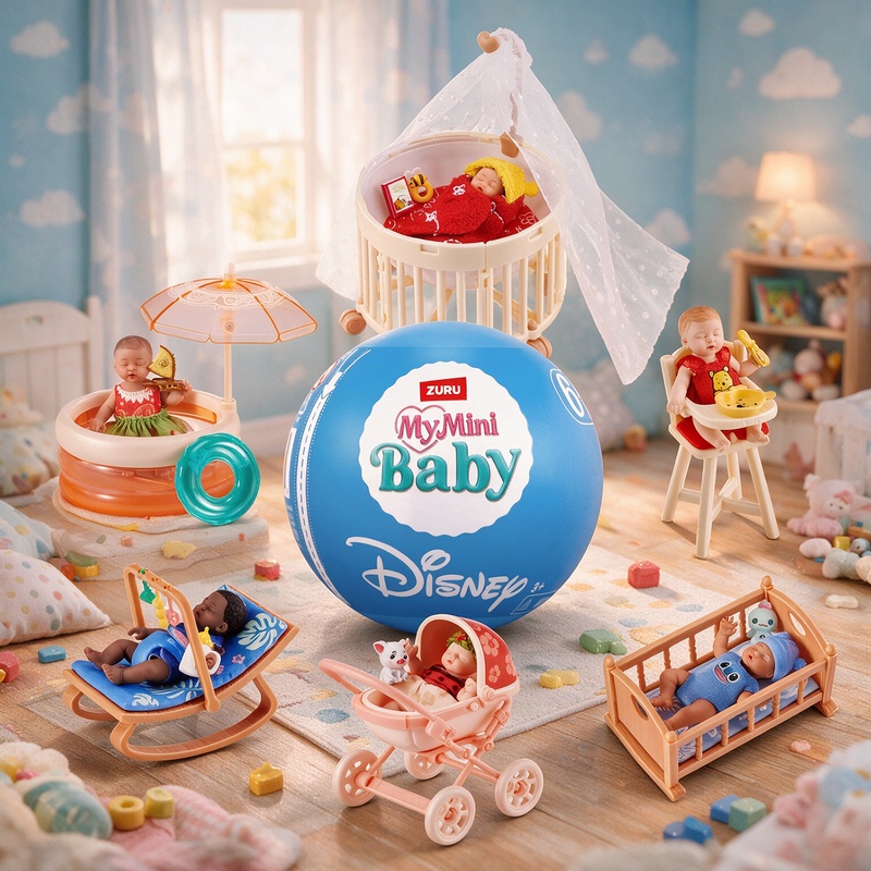 Zuru Disney Baby Ball Mymini Baby Mini Doll Blind Box Baby Ball Toy Natasha Zuru Disney Baby Ball Mymini Baby Mini Doll Blind Box Baby Ball Toy Natasha