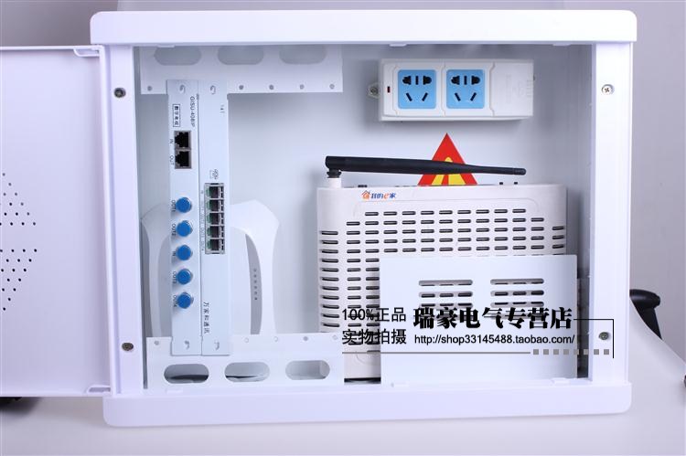 Plastic panel household weak current box set multimedia information body Intelligent network weak current wiring box package