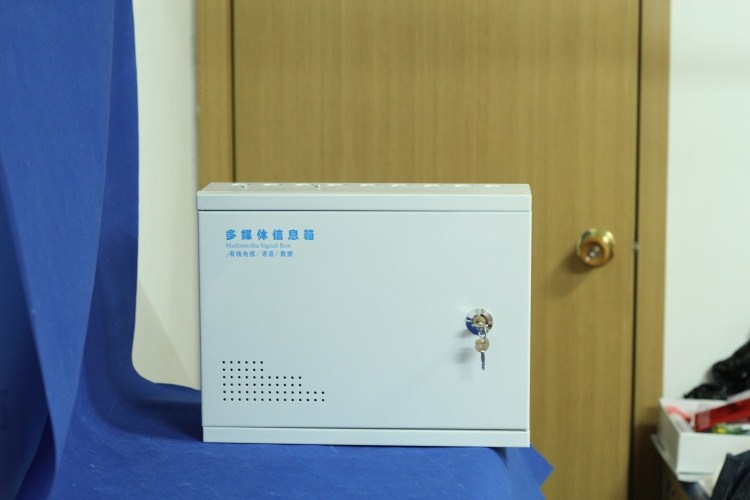 New Ming Dress Home Weak Electric Box With Lock Set Line Box Multimedia Weak Electric Information Box Optical Fiber Box