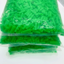 Green expansion tube straight through type expansion plug environmental protection plastic wall plug 6MM(1000 pack) plastic expansion tube