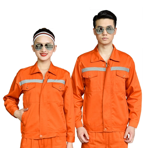 Анти -светлые полосовые рабочие костюмы набор мужской санитарии износа износа износа.