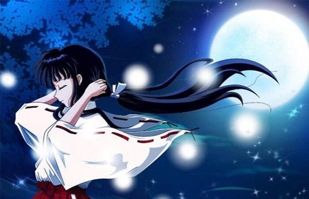Mèo giáo viên Platycodon phù thủy trang phục Anime Inuyasha toàn bộ kimono Trang phục COSplay Đạo cụ tóc giả trang phục cosplay