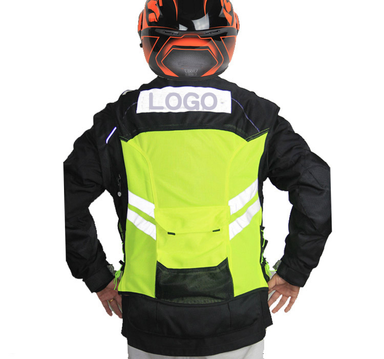 Xe máy Mỹ phản quang cưỡi vest phù hợp với quần áo phản quang đầu máy cưỡi vest vest đồng phục - Xe máy Rider thiết bị găng tay đi xe máy cho nữ