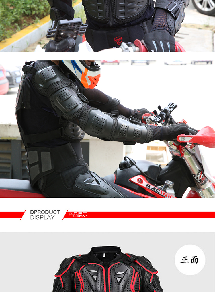 Motlon Armor Quần áo Hiệp sĩ Cưỡi Racing Quần áo chống vỡ Quần khúc côn cầu Quần áo giáp - Xe máy Rider thiết bị găng tay cụt ngón đi xe máy