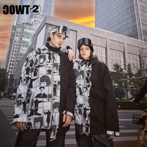 Sub-Zero second twoc new veneer double ski 10000 waterproof windproof softshell men and women the same brand