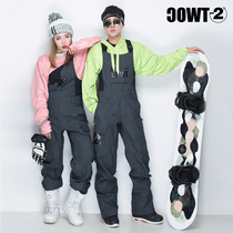 Sub-Zero second twoc new veneer double suspender pants 10000 waterproof winter ski pants breathable abrasion resistant quick-drying