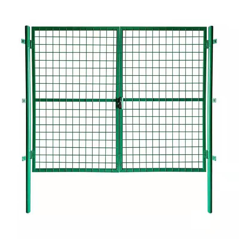 Barbed Wire Gate, Guardrail Gate, Orchard Fence Gate, Simple Gate, Folding Gate, Wall Gate, Outdoor Fence Gate for Farming
