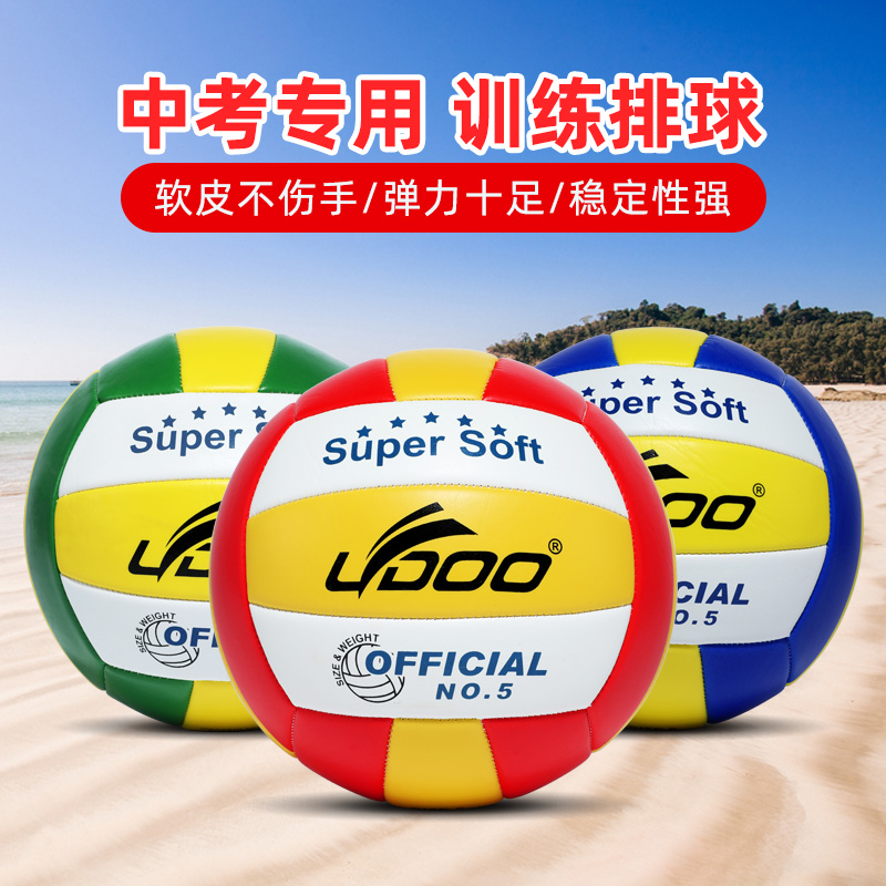 Laidu No 5 special inflatable soft and hard volleyball for middle school students Indoor and outdoor beach training ball for men and women beginners