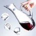 Puri Kate pha lê thủy tinh pha lê decanter miệng xiên sáng tạo với bộ rượu vang decanter bộ rượu 750ml - Rượu vang giá treo ly rượu vang để bàn Rượu vang