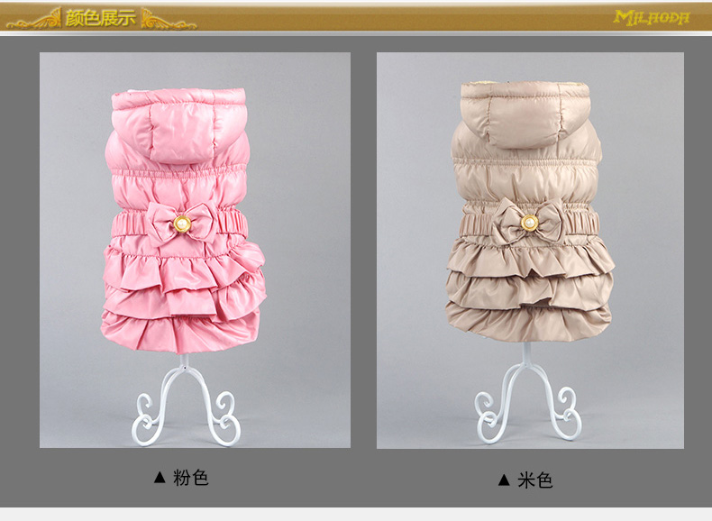 2018 mới liệt kê quần áo thú cưng quần áo mùa thu và mùa đông Quần áo cotton Puppy VIP Teddy Bomei dày mùa đông - Quần áo & phụ kiện thú cưng áo vest cho mèo