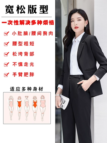 Небольшой пиджак классического кроя, черный классический костюм для отдыха, в корейском стиле, подходит для подростков