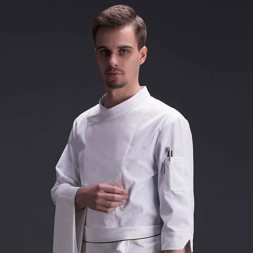 厨乐乐 Тонкий летний комплект для отеля для работы, рабочая одежда