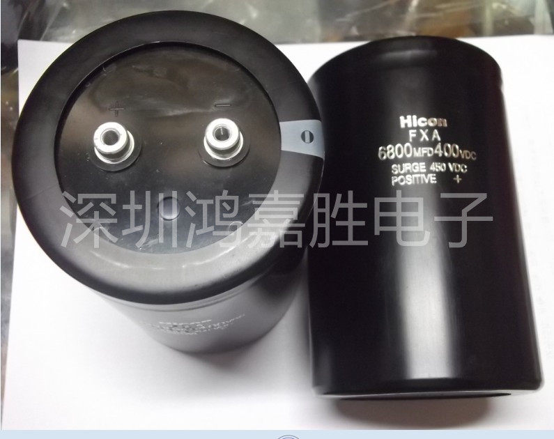 6800MFD400VDC Mitsubishi Lift capacitor HICON FXA new original fit 90X130 spot can be shot straight