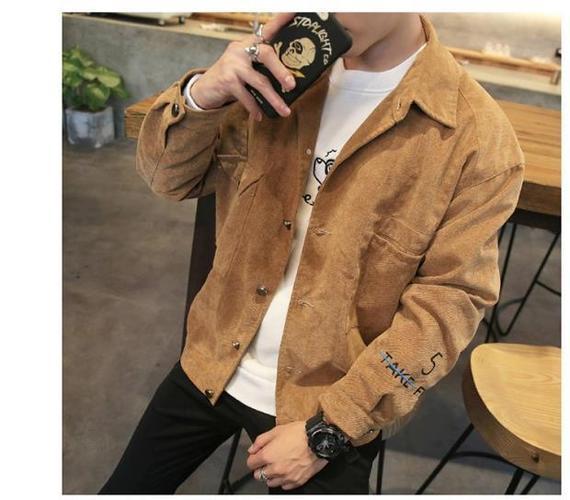 Áo khoác nam mùa thu 2017 phiên bản Hàn Quốc của áo khoác đồng phục bóng chày nhung của sinh viên mã áo khoác thời trang nam áo dạ nam hàn quốc