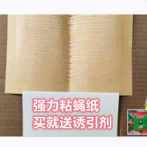 Sticky fly paper fly board Strong sticky fly glue Fly stickers Lure stickers Sticky fly board 100 pieces 