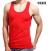 Áo vest nam modal cản trở mùa hè chạm đáy áo mỏng Phần thể thao mỏng năm nay vest đỏ lớn nam áo lót k dây Áo vest