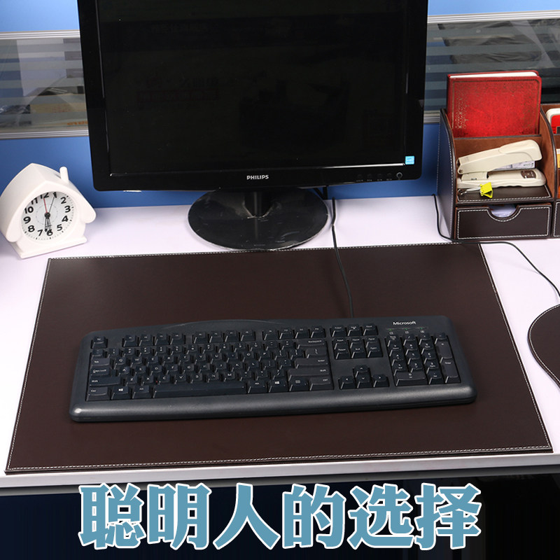Yachenshi Business office leather writing board Office supplies desk mat large desk desk pad board 