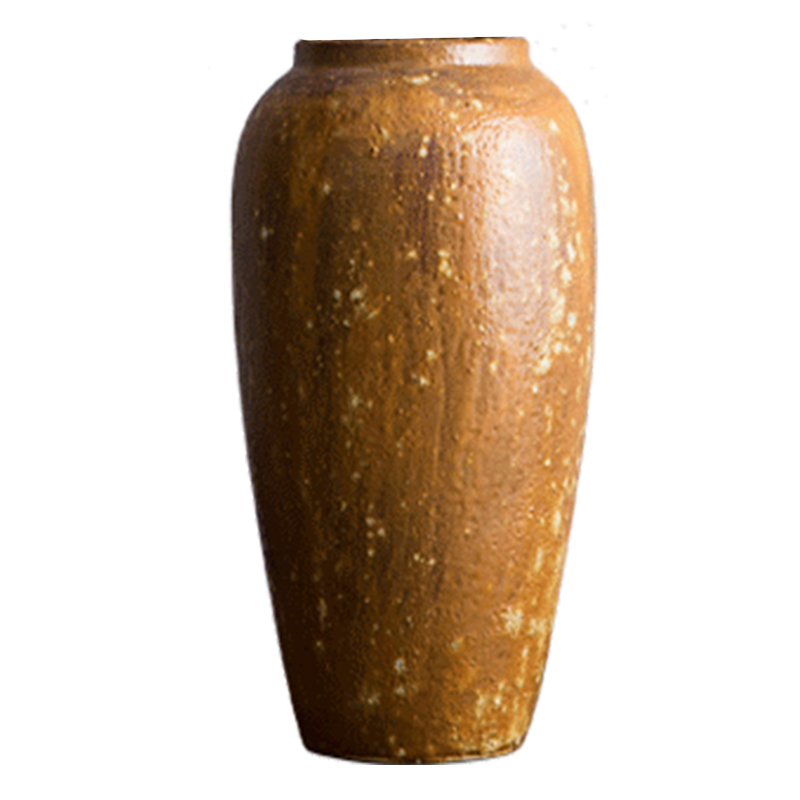 Like a flower ceramic vase furnishing articles sitting room flower arranging flower implement mesa adornment retro big POTS earthenware flowerpot