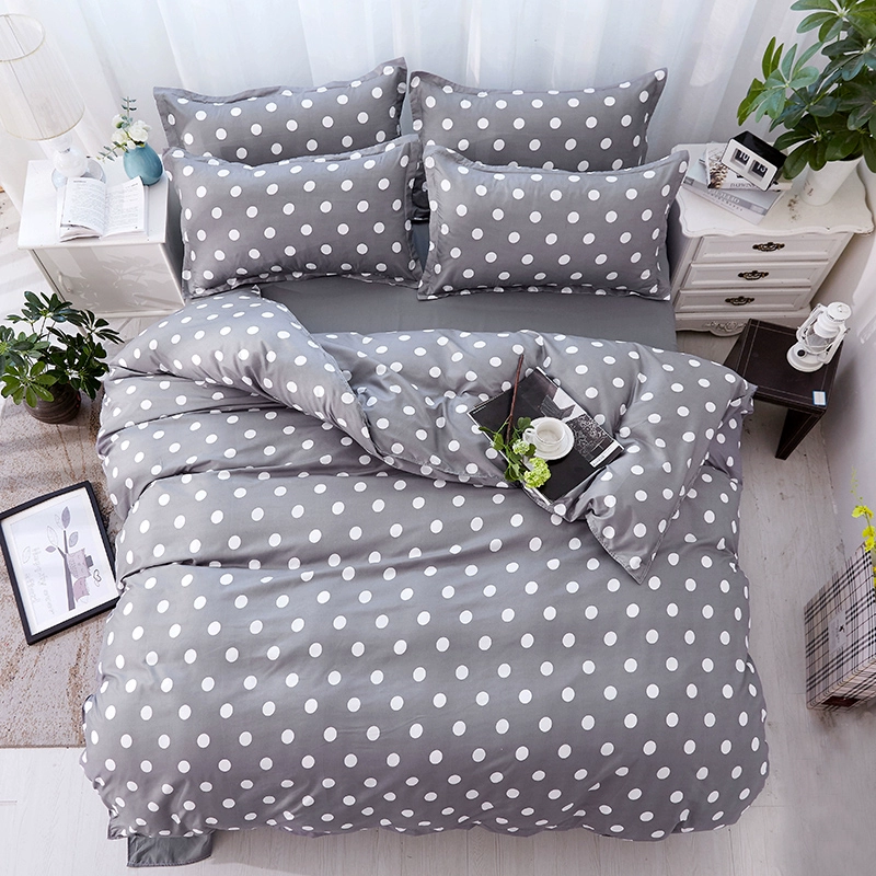 ins ròng đỏ giường bông Li gia đình bốn 1.5 / 1.8 bedspread khăn trải giường cotton ba mảnh ký túc xá sinh viên 1,2m - Trang bị Covers