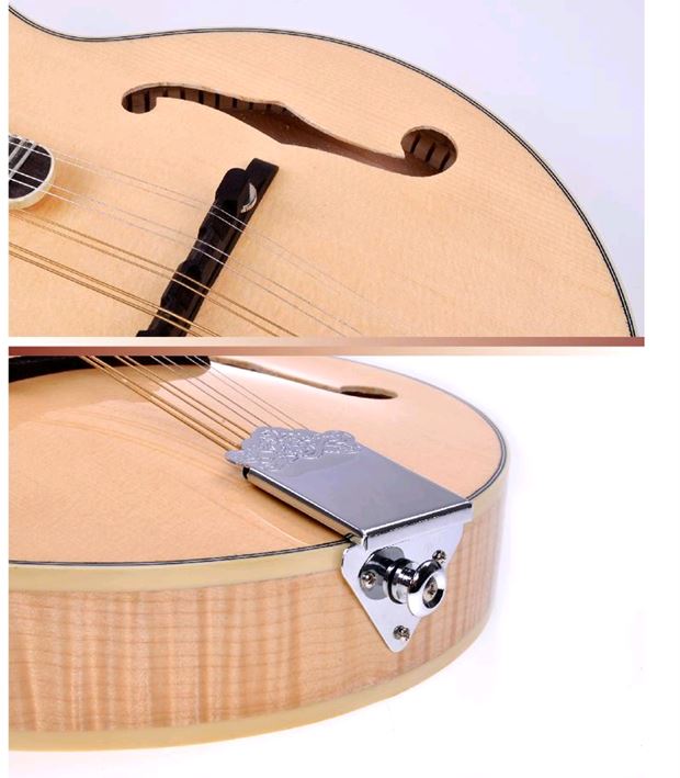 Mandolin Mandolin Chin Mandolin Handmade Western Nhạc cụ Nhà máy Vận chuyển trực tiếp đàn guitar classic